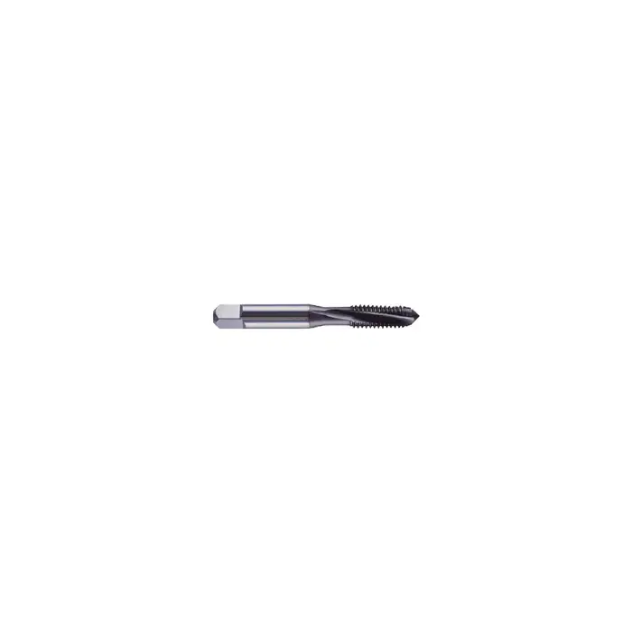 REGAL 075742MS 8-32 Size, H3 Thread Limit, Modified/Semi Bottoming Chamfer, 3 Flute, TiAIN H.S.S PMX, Right Hand Cut Spiral Fluted Tap Direct From Factory