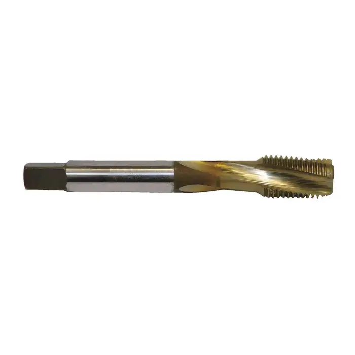 NACHI 94614 1/4"-28 Size, H4 Thread Limit, Bottoming Chamfer, 3 Flute, SG Coated Premium Cobalt / Vanadium High Speed Steel, Right Hand Cut Spiral Fluted Tap Top Pick