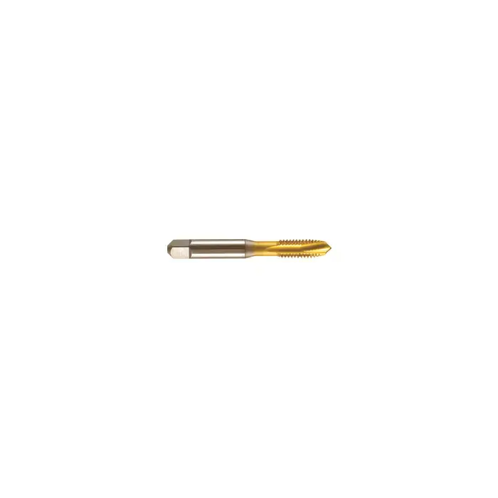 REGAL 073453MS 1/2"-13 Size, H3 Thread Limit, Bottoming Chamfer, 3 Flute, TiN H.S.S E, Right Hand Cut Spiral Fluted Tap Fast Shipping