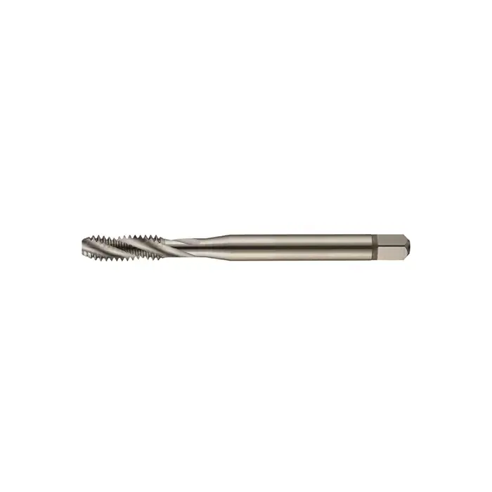 YMW 386432 M6-1 Size, D5 Thread Limit, Modified/Semi Bottoming Chamfer, 3 Flute, Nitride Surface Toughening Treatment Vanadium High Speed Steel, Right Hand Cut Spiral Fluted Tap Fan Favorite