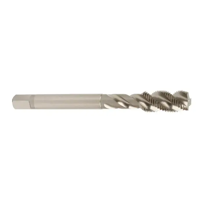 Deal YMW 5/8"-11 Size, H4 Thread Limit, Modified/Semi Bottoming Chamfer, 3 Flute, Bright Vanadium High Speed Steel, Right Hand Cut Spiral Fluted Tap