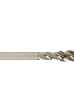 YMW 5/8"-11 Size, H4 Thread Limit, Modified/Semi Bottoming Chamfer, 3 Flute, TiCN Vanadium High Speed Steel, Right Hand Cut Spiral Fluted Tap In Demand
