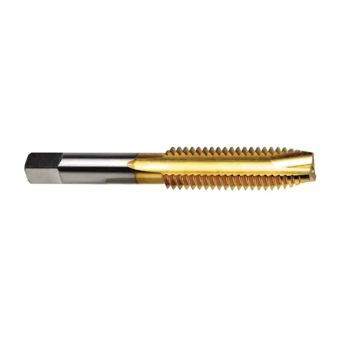 TTC PRODUCTION 09-500-006 2-56 Size, H2 Thread Limit, Plug Chamfer, 2 Flute, TiN High Speed Steel, Right Hand Cut Spiral Pointed Tap Reduced Price