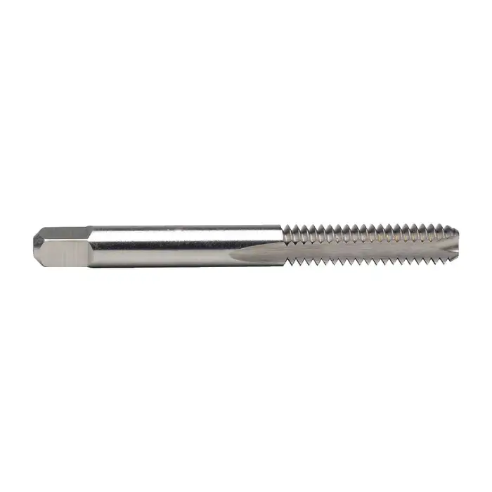 Markdown TTC PRODUCTION 12-716-328 1/4"-28 Size, H3 Thread Limit, Bottoming Chamfer, 2 Flute, Bright High Speed Steel, Right Hand Cut Spiral Pointed Tap