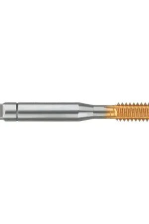Grab Now BALAX 11412-8QU, 6-32 Size, H5 Thread Limit, Bottoming Chamfer, TiN Premium Powder Metal, Right Hand Cut Thread Forming Tap