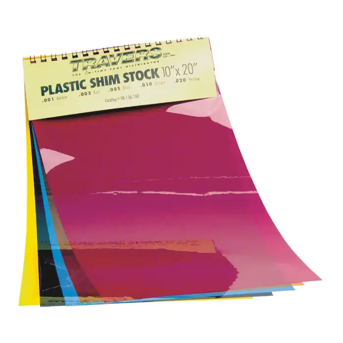 TTC 98-136-007 .0075" Thick, 10" Width, Matte Plastic Shim Stock Luxury