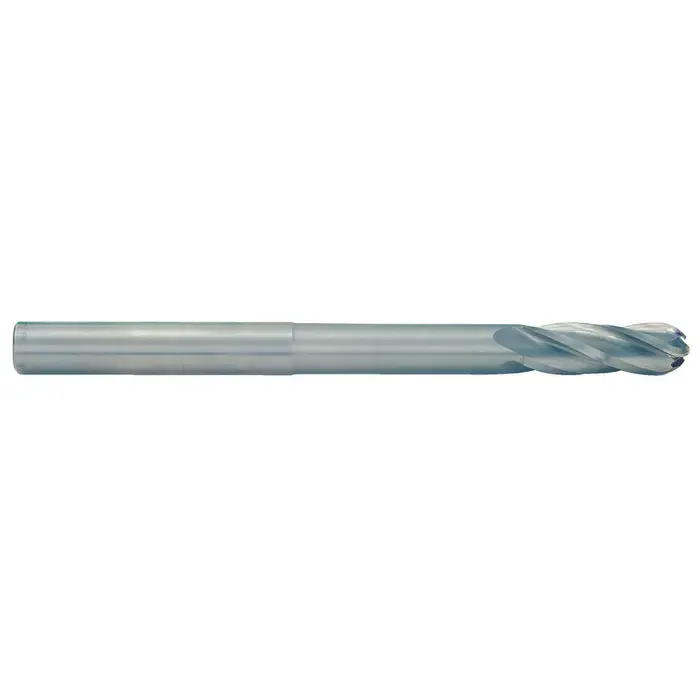 MELIN 103621 3/8" Size, 1" LOC, 4 Flute, Solid Carbide Ball End Mill Premium