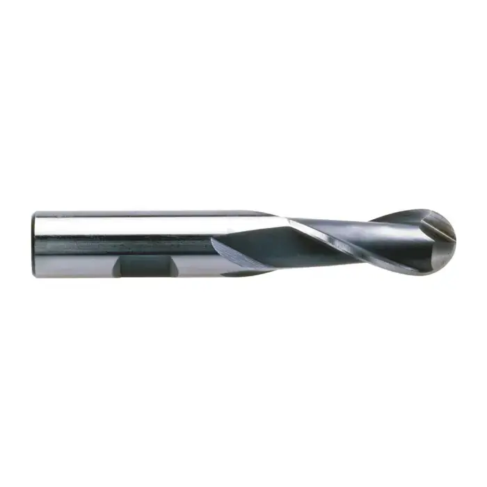 TTC PRODUCTION HP 08-070-300 1-1/8" Size, 2-1/4" LOC, 2 Flute, High Speed Steel Ball End Mill Best Choice