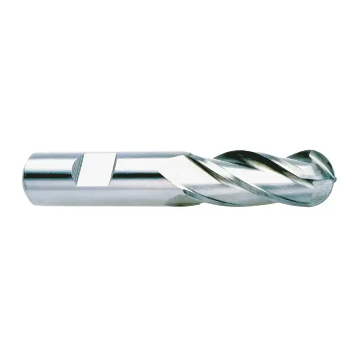 Grab Now WELDON 47130 1/2" Size, 1" LOC, 4 Flute, M42 8% Cobalt Ball End Mill