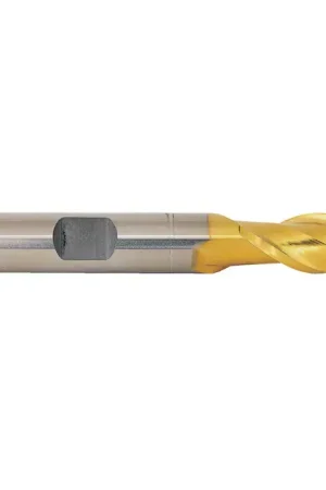 WELDON 27603 1/8" Size, 3/8" LOC, 2 Flute, M42 8% Cobalt Ball End Mill Grab Now