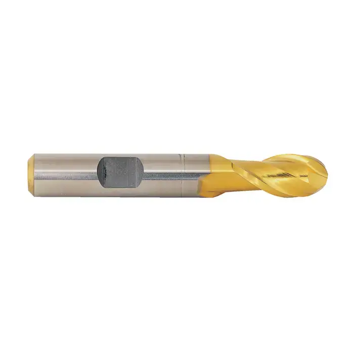 WELDON 27603 1/8" Size, 3/8" LOC, 2 Flute, M42 8% Cobalt Ball End Mill Grab Now