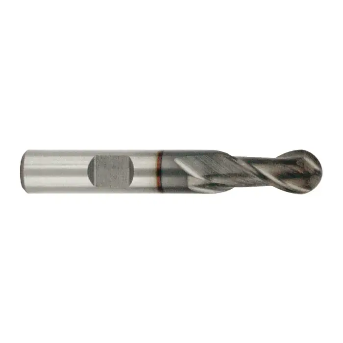 WELDON 27650 3/8" Size, 3/4" LOC, 2 Flute, M42 8% Cobalt Ball End Mill Flash Sale