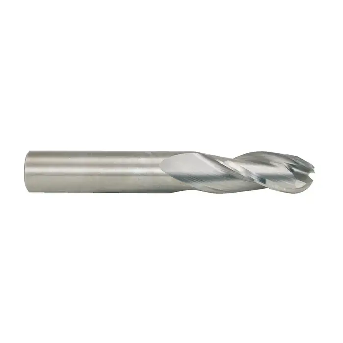 Reduced Price ROBBJACK 3/16" Size, 5/8" LOC, 3 Flute, Solid Carbide Ball End Mill