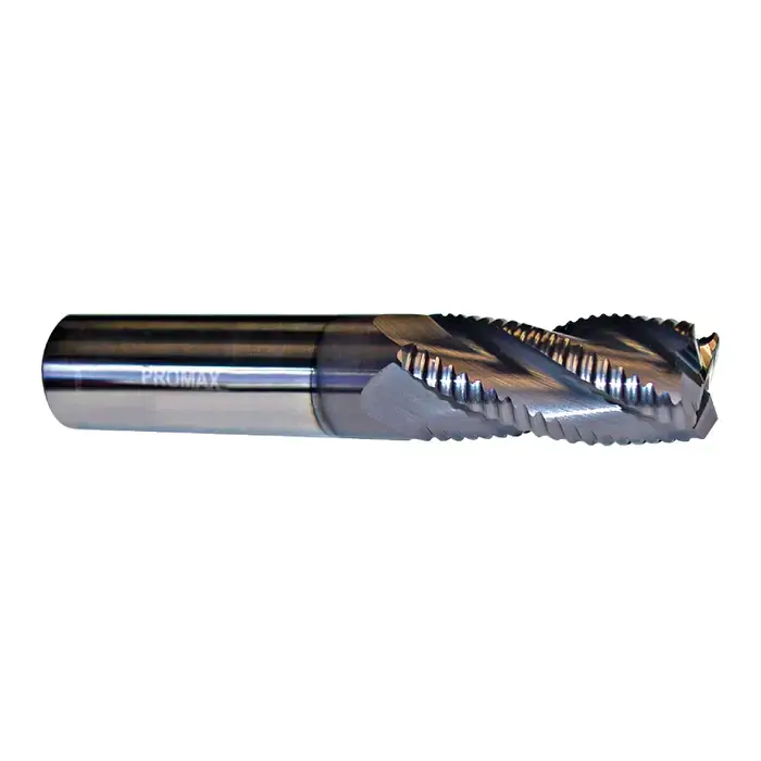 Seasonal Sale CERATIZIT 12179525 1/4" Size, 3/8" LOC, 4 Flute, Solid Carbide Roughing End Mill