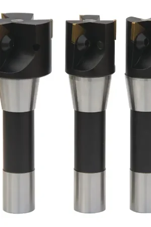 Direct From Factory TERRA CARBIDE 07-0750-22 - Multi Piece Indexable End Mill Set with Inserts, Right Hand
