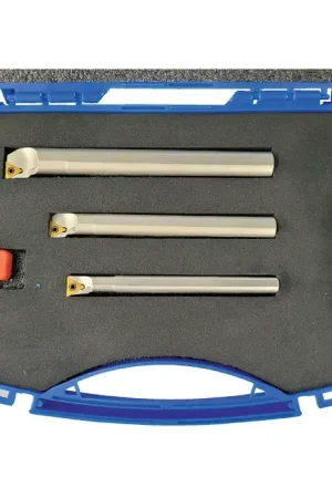 Authentic TERRA CARBIDE TCMT2(1.5)_ STD NECK - STFCR Multi-Holders Boring Bar Set, Right Hand