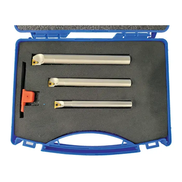 Authentic TERRA CARBIDE TCMT2(1.5)_ STD NECK - STFCR Multi-Holders Boring Bar Set, Right Hand
