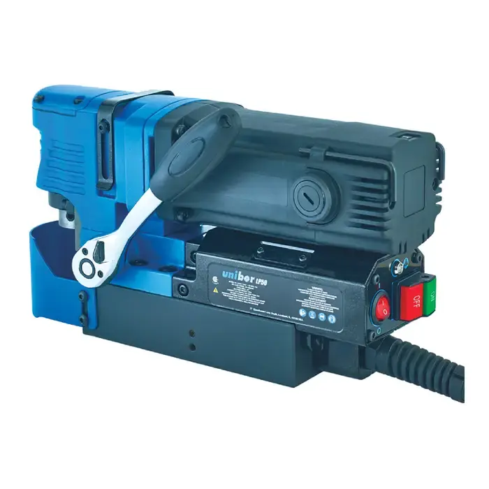Reduced Price UNIBOR ELP50/1 2" Hole Capacity, 3/4" Shank Cutter Mount, 250 / 500 RPM RPM Magnetic Drill Press