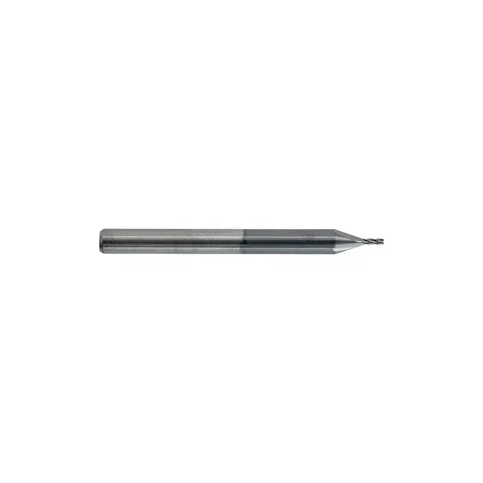 KEO 930 Solid Carbide End Mill, Ø.011 x .033, 4 Flute, Standard Length, Square, AlTiN Coated High Quality