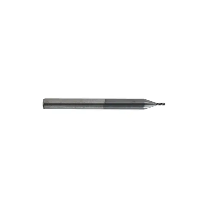 Limited Offer KEO 930 Solid Carbide End Mill, Ø.034 x .102, 4 Flute, Standard Length, Square, AlTiN Coated