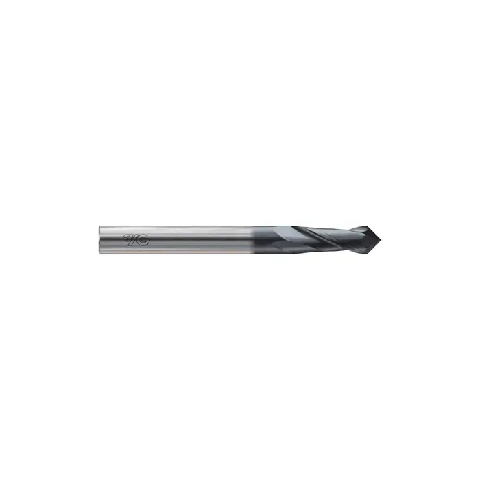 Weekend Sale YG1 E5I33008 1/8" Size, 1/2" LOC, 2 Flute, 90° Point Angle, Solid Carbide Drill Mill