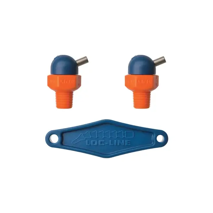 Secure Checkout LOC-LINE 72073 2 Piece Pack .160" Inside Diameter Hose Nozzle