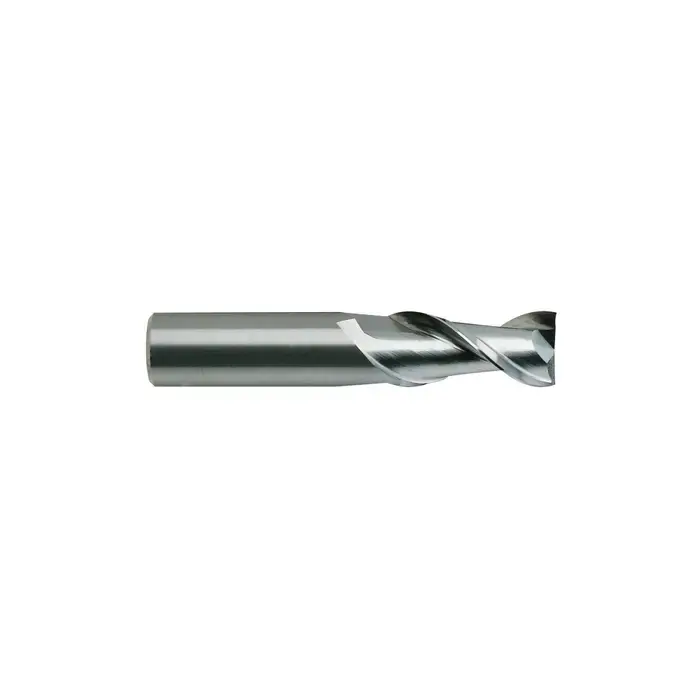 Fan Favorite YG1 21593TF 1/2" Size, 1" LOC, 2 Flute, TiAIN Solid Carbide 2 Flute Finishing End Mill