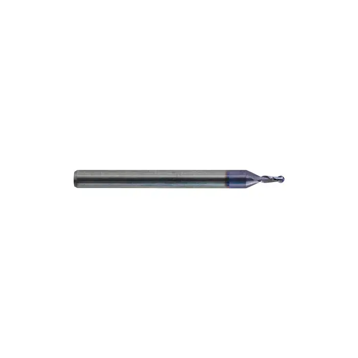 KEO 930 Solid Carbide End Mill, Ø.052 x .156, 2 Flute, Standard Length, Ballnose, AlTiN Coated Must Have