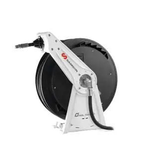 Hot Deal Samson 506 722 - Aluminum Base and Arms, Composite Spool, Hose Reel