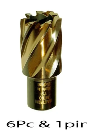 Deal Drillco 91N7S - 7 PC Annular Cutter Set NITRO 3/4 inch Shank