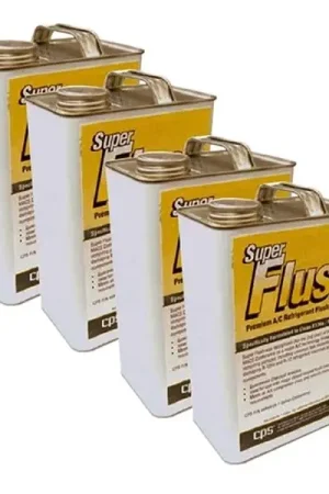 Affordable CPS Products AFMSFC A/C Refrigerant Supreme Flushing Fluid Solution (4 X 1 GL)