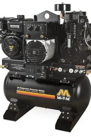 Get Yours Mi-T-M AGW-SV14-30M 30 Gallon Two Stage Gasoline Generator Welder & Air Compressor