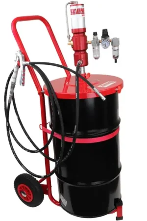 Zeeline by Milton ZE1220PKC - 60 1 Premium Grease Pump For 120 lbs. Kegs Package With Cart In Demand
