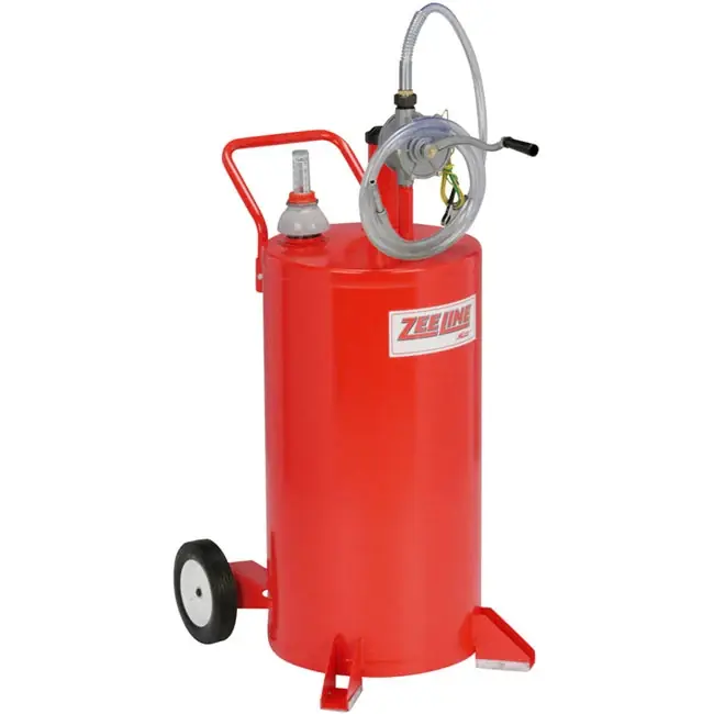 Last Chance Zeeline by Milton ZE25FC - 25-Gallon Fuel Caddy With Two Way Rotary Pump