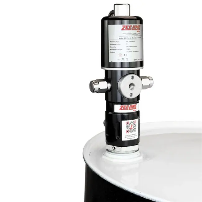 Markdown Zeeline by Milton ZE1746 - 5 1 Pneumatic Piston Pump For 55 Gallon Drums